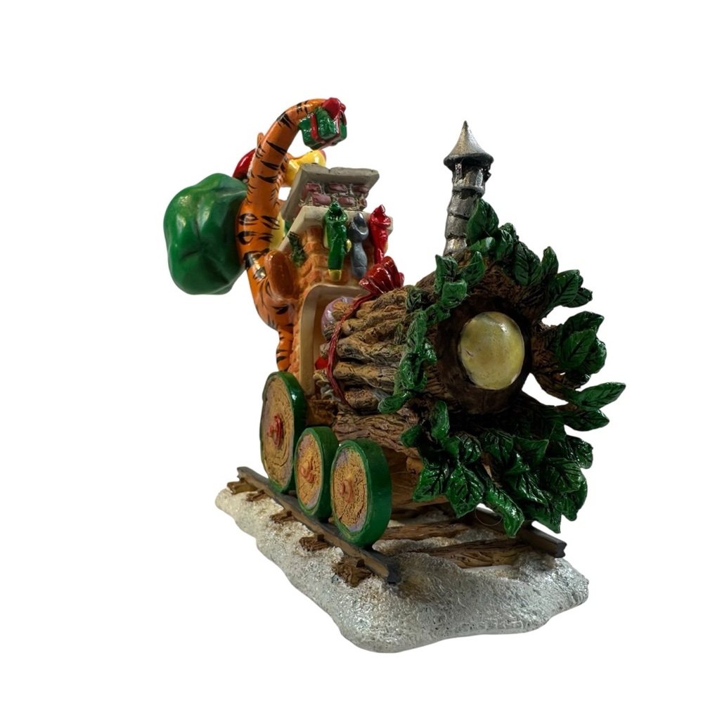 Disney TIgger Holiday Train Engine Danbury Mint Pooh Christmas Gifts Vintage - Picture 5 of 12